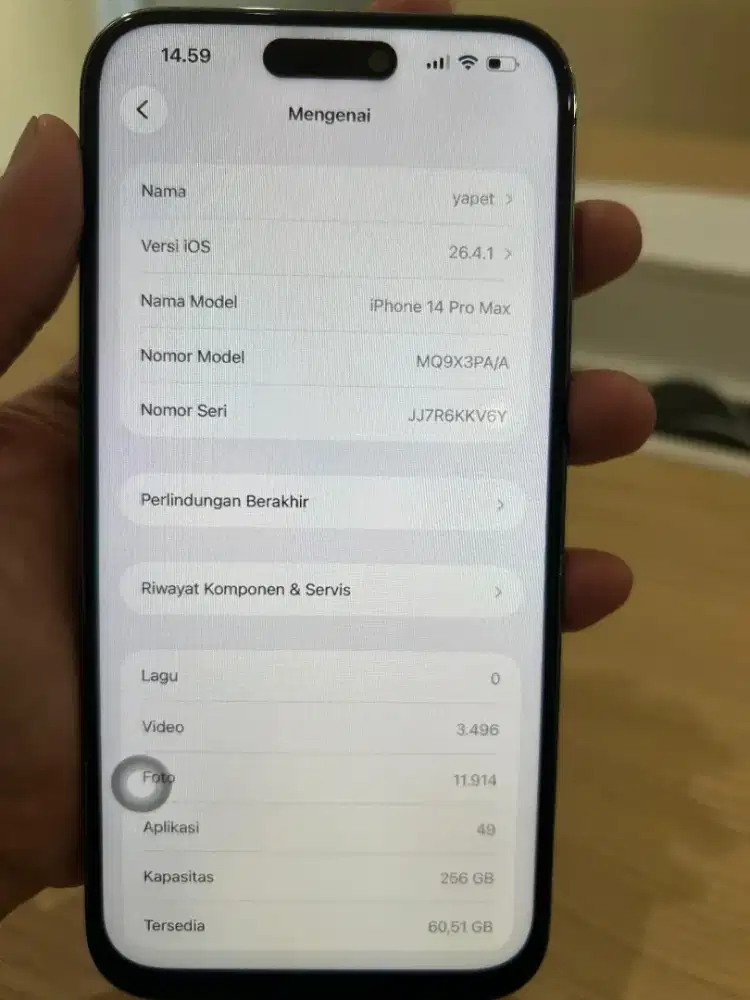 iPhone 14 promax ibox 256gb