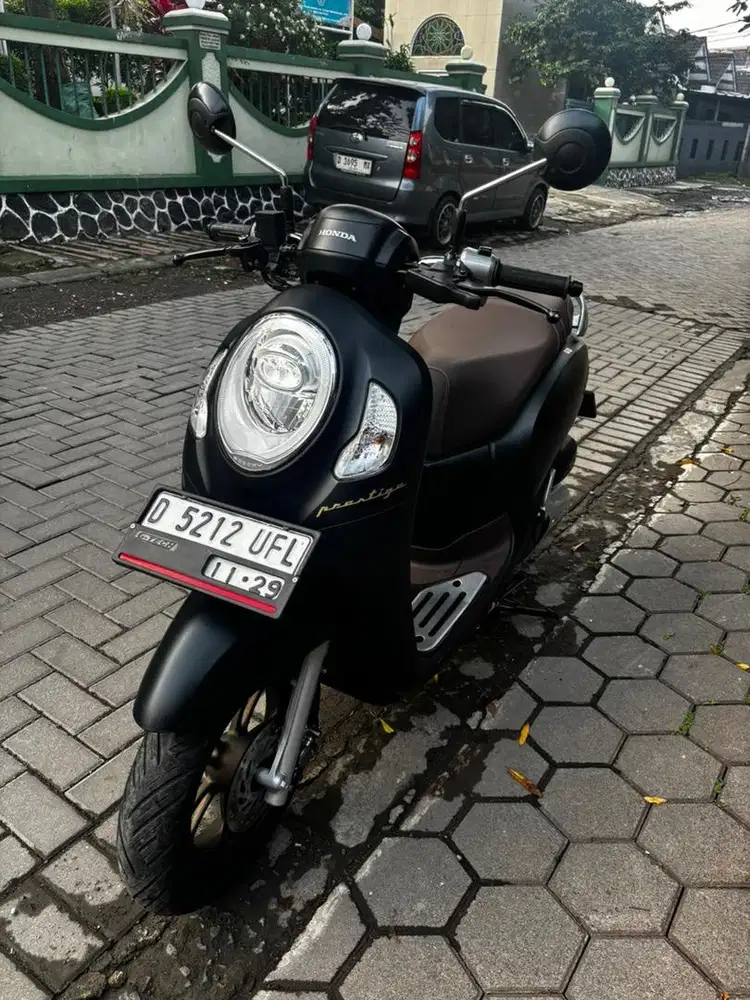 Honda Scoopy 2024 Prestige Antik KM1800 Motor Bekas rasa Baru
