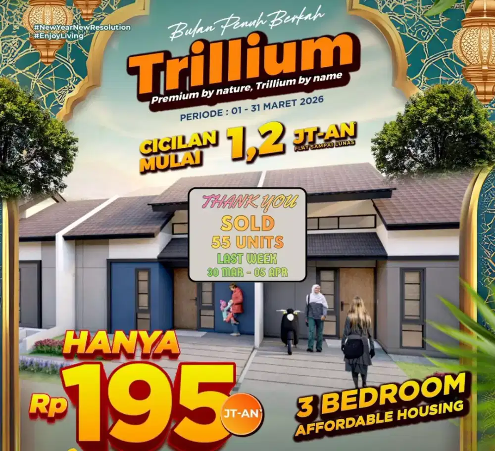 Rumah komersil cicilan subsidi