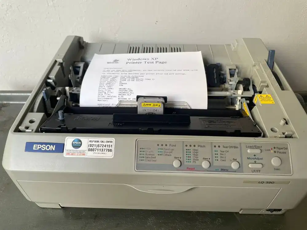 Printer Epson LQ 590 Dot Matrix