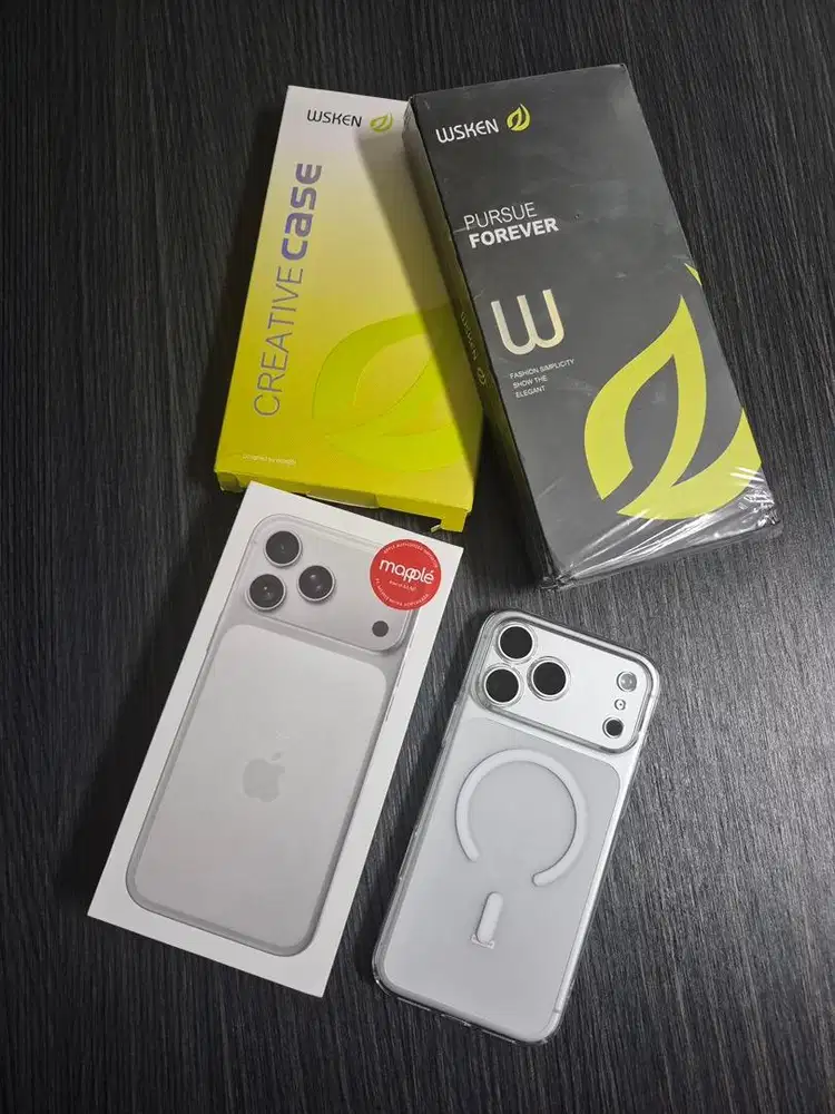 Iphone 17 promax 512gb silver