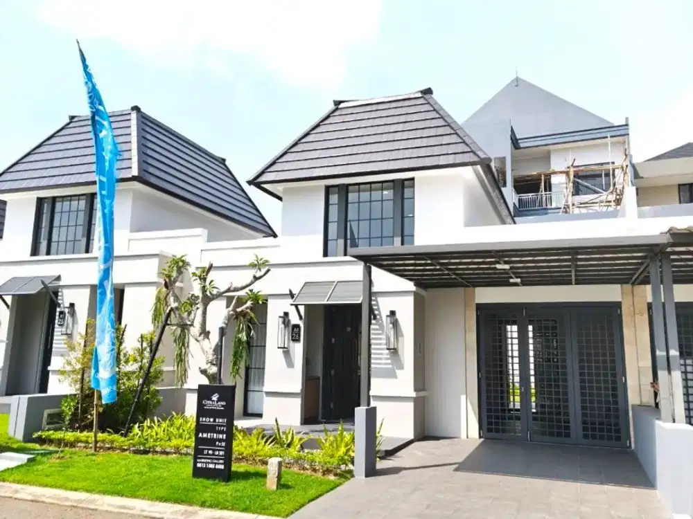 Rumah Baru Lingkungan Tenang Nyaman di Citraland Puncak Tidar Malang