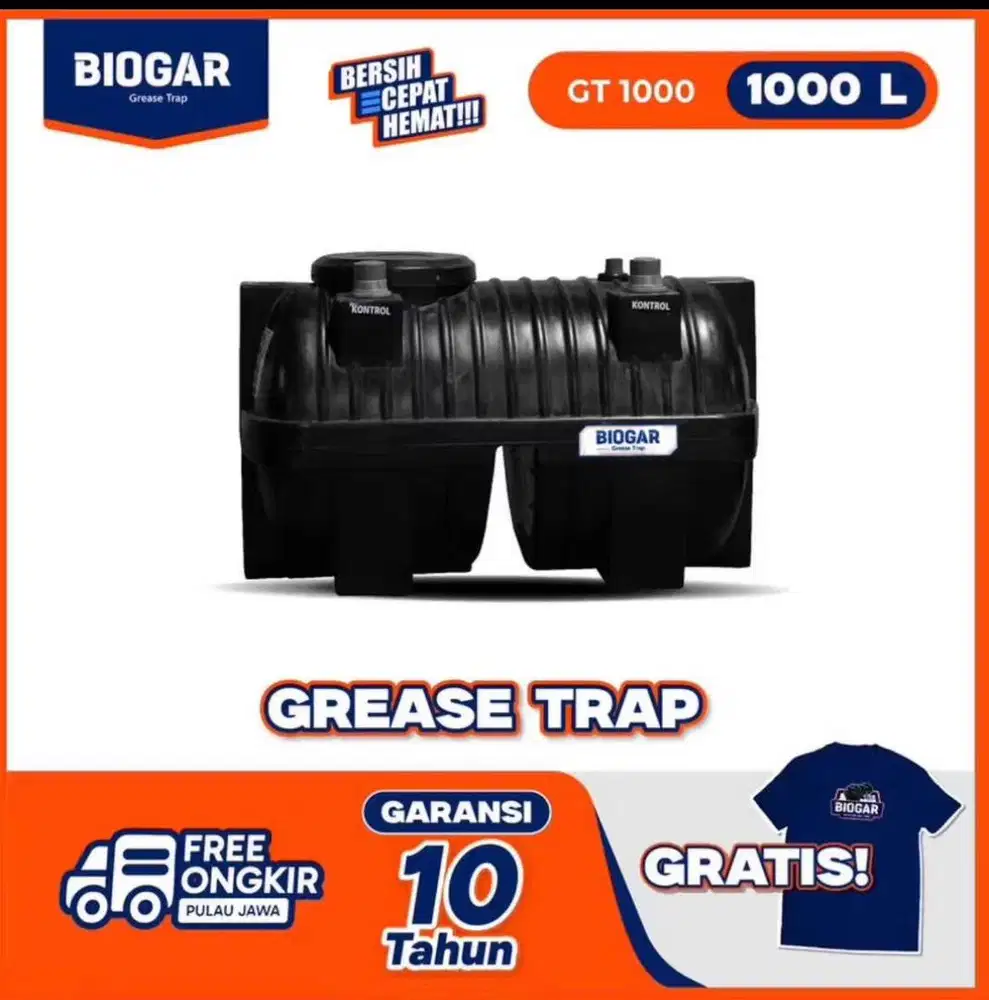 Grease trap 1000 L