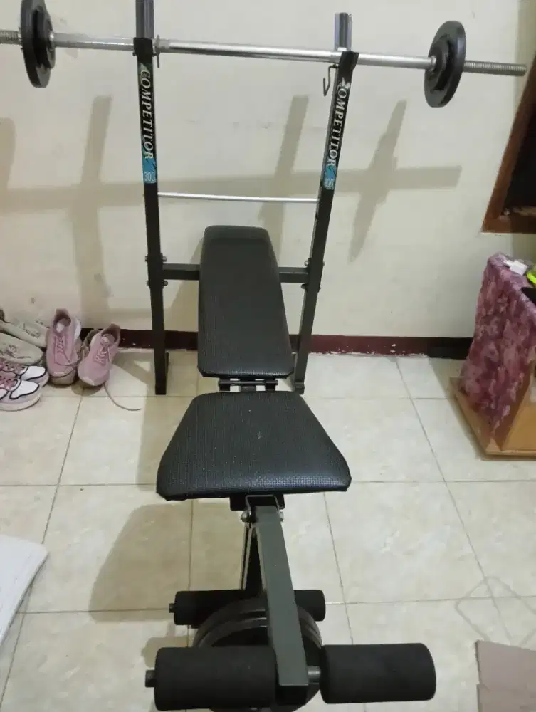 Alat gym Bench press Set