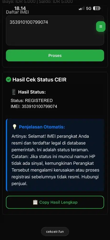 Iphone 11 ProMax 512Gb Kemenperin