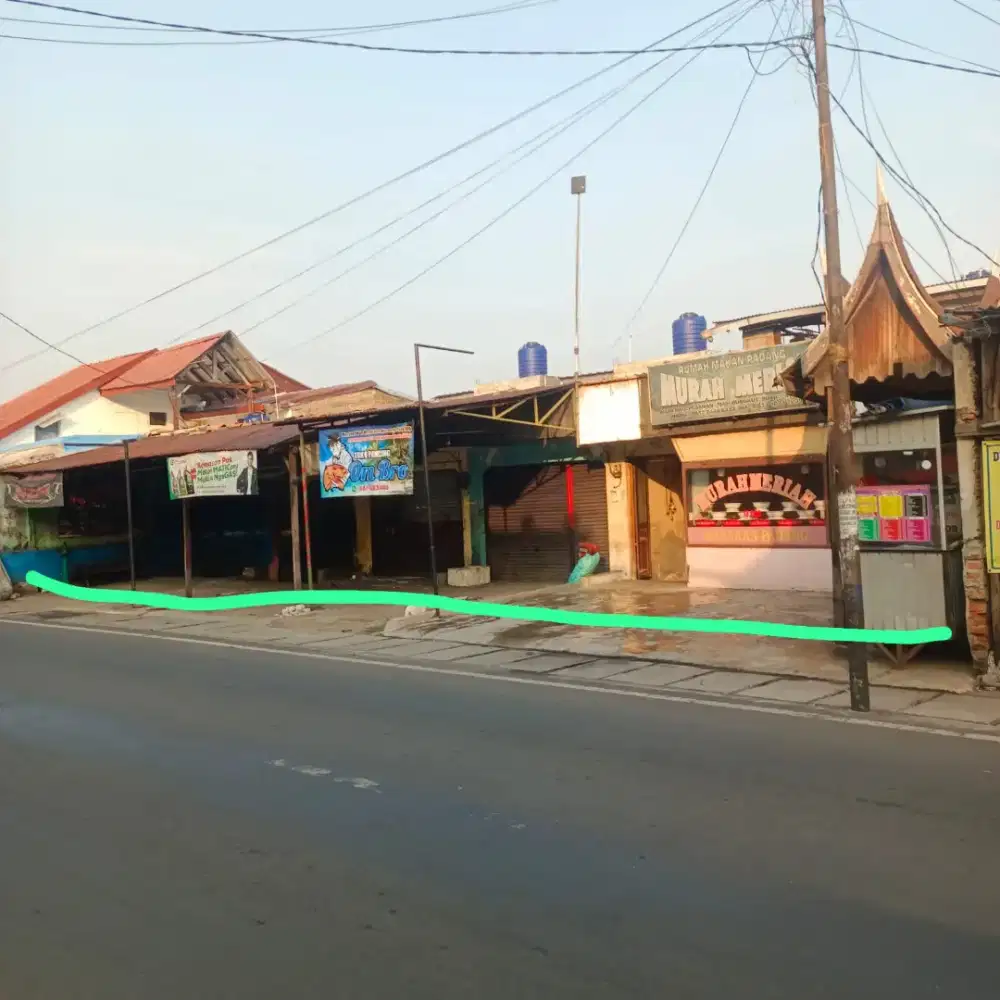 DIJUAL TANAH + BANGUNAN STRATEGIS, JAKARTA TIMUR