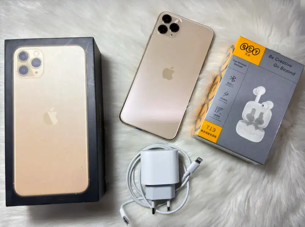 HP MURAH IPHONE 11 PROMAX 256GB BEACUKAI FREE TWS