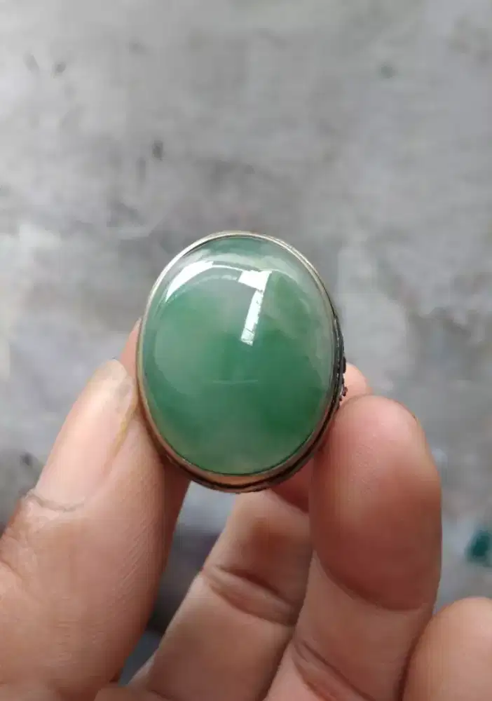 Giok Burma Jadeite Jade Hijau