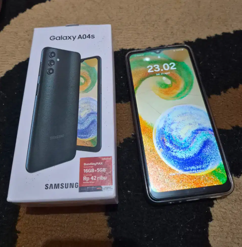 Samsung galaxi A04S 6/64 full set normal