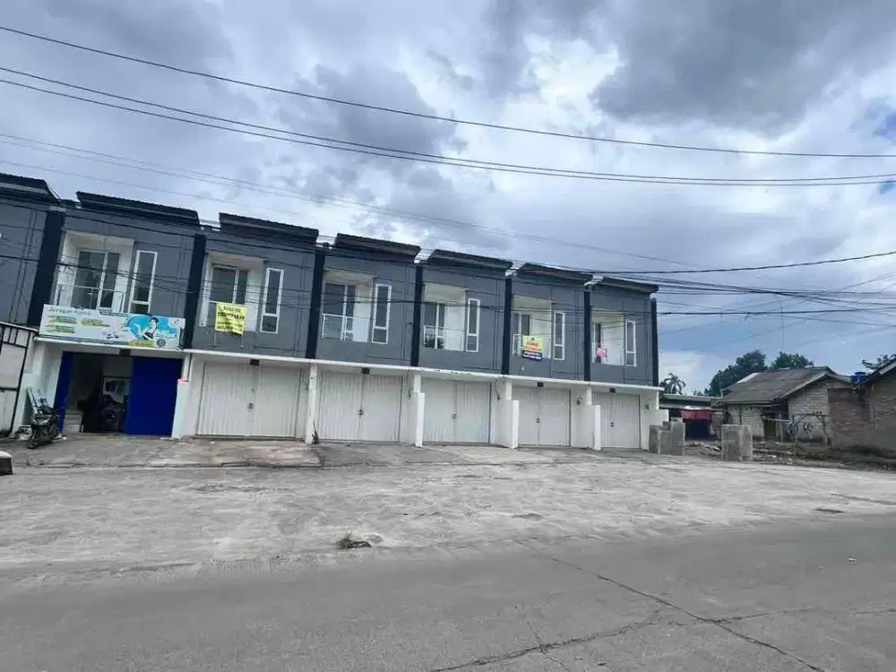 Ruko 2 lantai di belakang taman buah mekarsari cileungsi