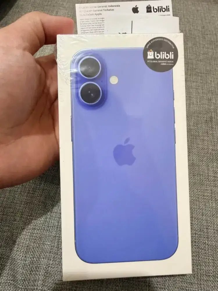 iPhone 16 Ultramarine 128 GB (segel)