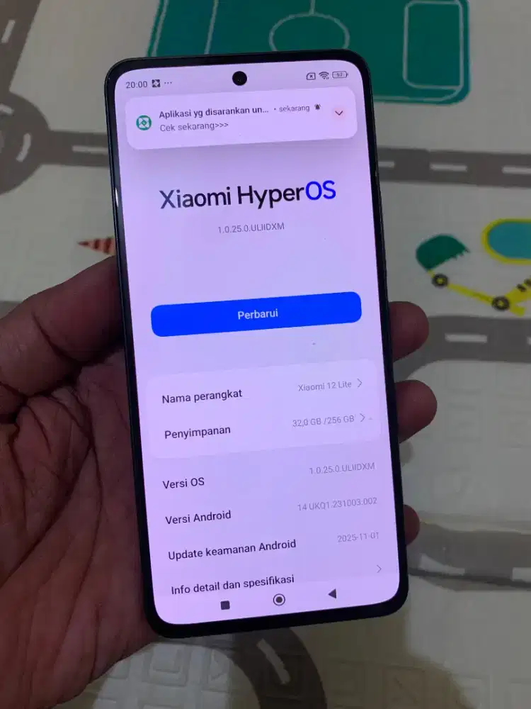 Xiaomi Mi 12 Lite 8/256GB Resmi