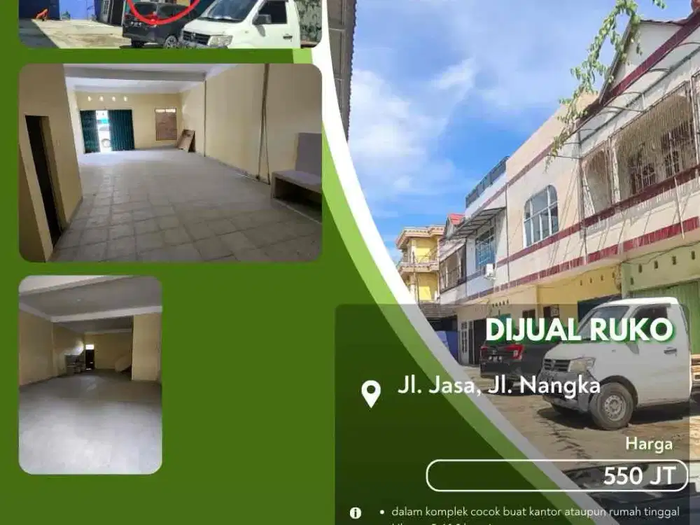 Dijual Rumah Jalan Jasa Nangka Pekanbaru Kota!