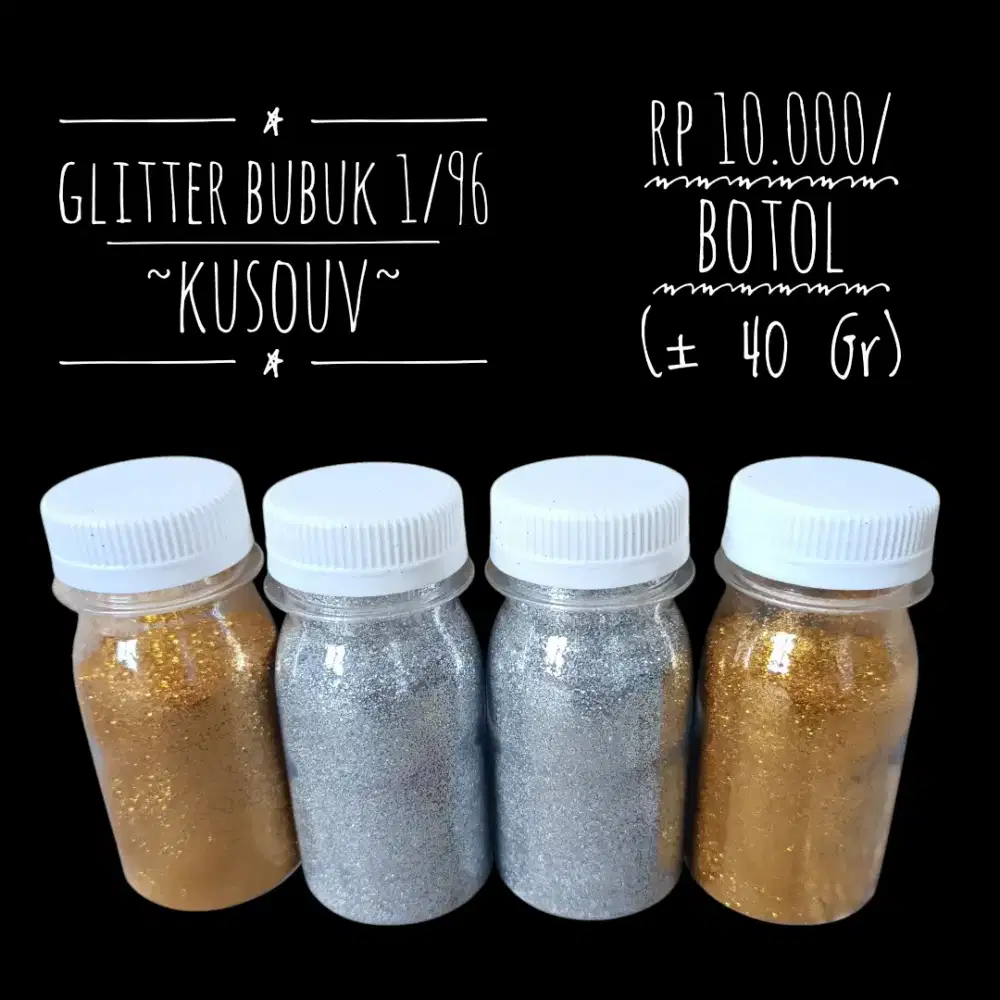 Glitter Bubuk Serbaguna Halus/Serbuk Manik Halus