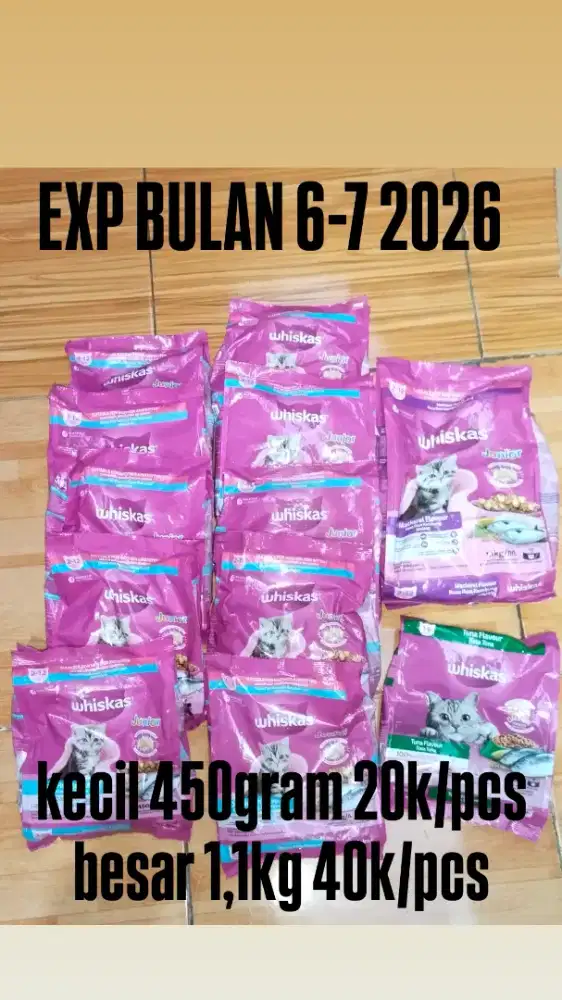 Whiskas pakan kucing