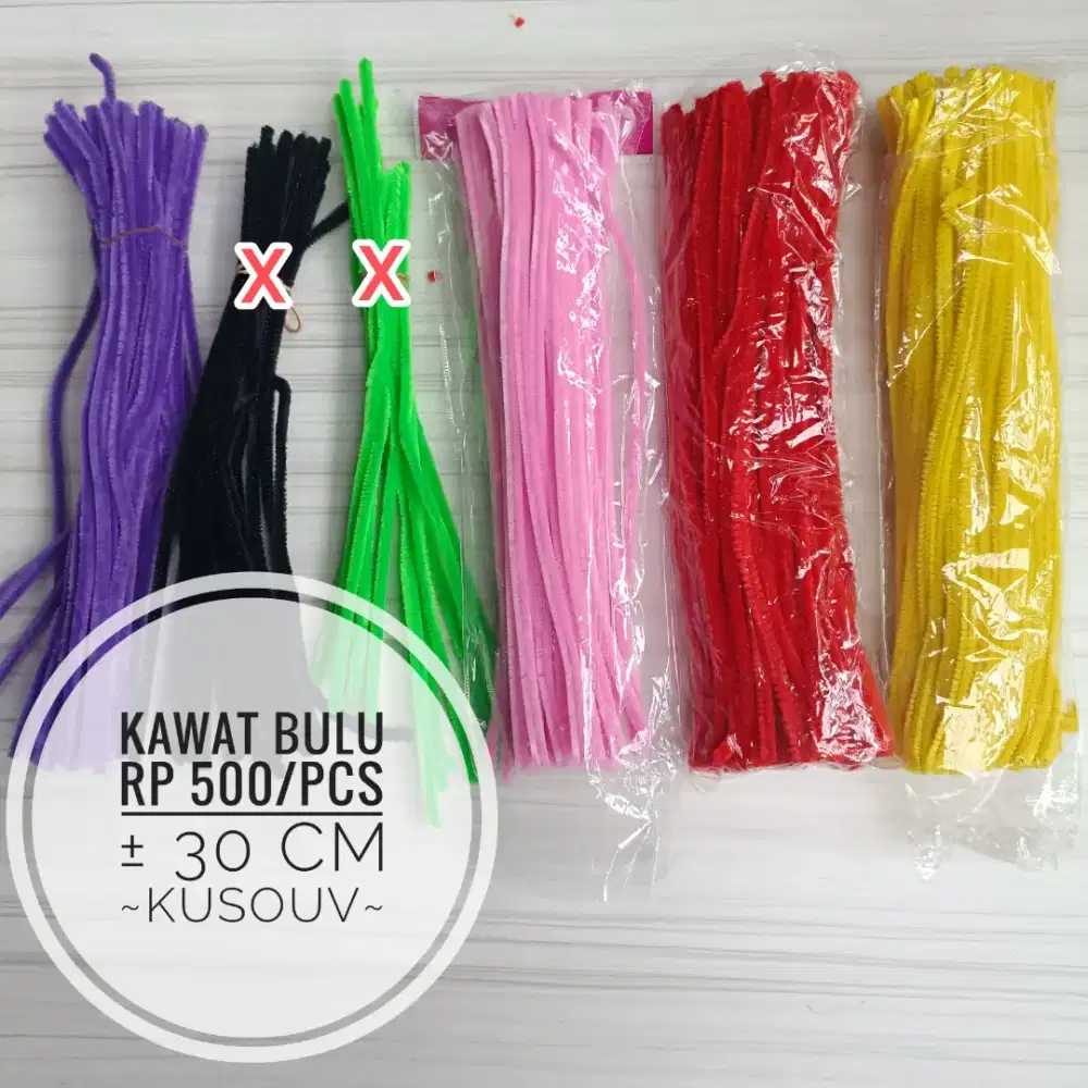 Kawat Bulu/Pipe Cleaner/Kawat Bulu Mercy