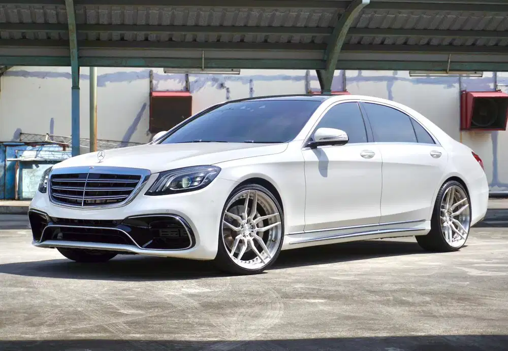Mercedes-Benz S450L AMG Special Packages 2018 Putih Mulus Modif Best
