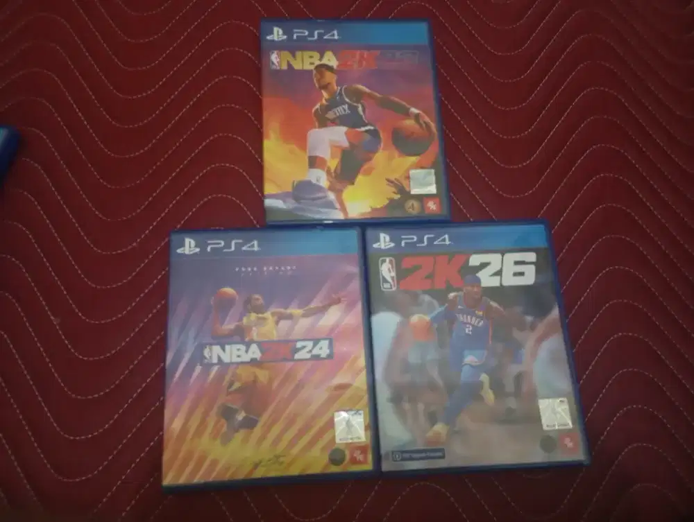 Jual Kaset NBA 2k 21, 23, 24, 26 Play Station 4