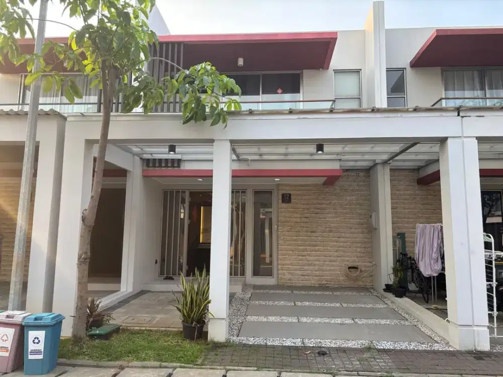 DISEWAKAN Rumah PIK2 uk 8X12.5 FULL FURNISHED SIAP HUNI HANYA 175JT/th