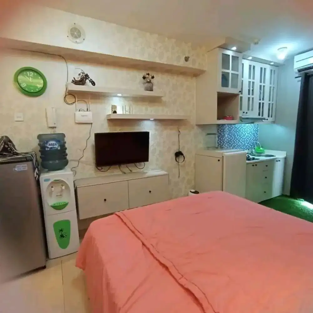 Studio Furnished Apartemen Bassura City Sewakan Bulanan Tahunan