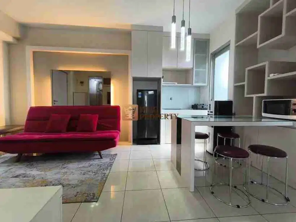 Buruan! Apartemen Green Bay Pluit Greenbay 3Br 50M² Hook Full Furnished Komplit, Siap Huni & View Kota Jakarta