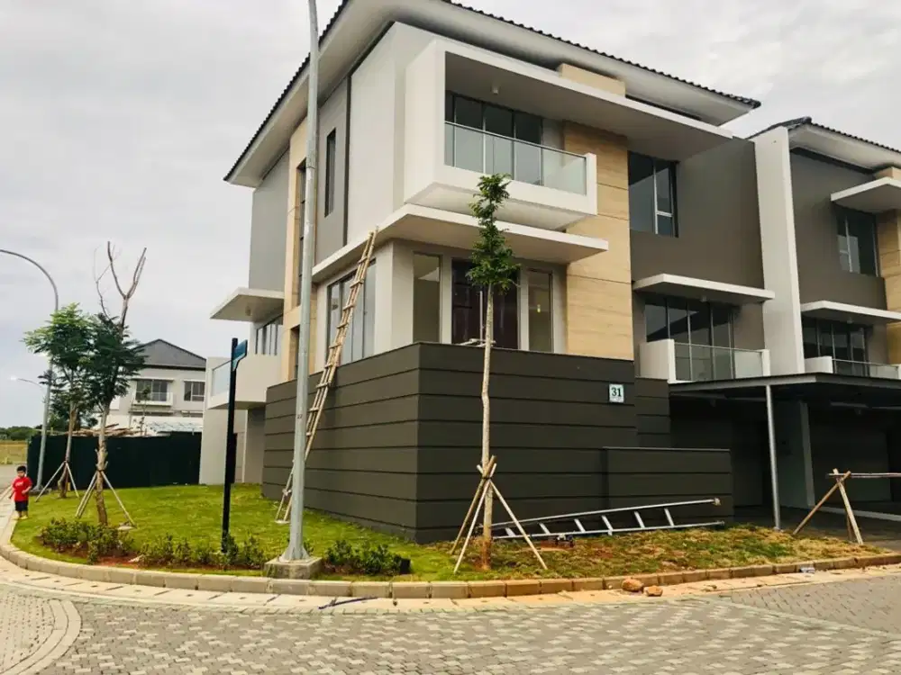 DIJUAL Rumah HOEK GOLF ISLAND uk 12X20 HARGA 14M AJA