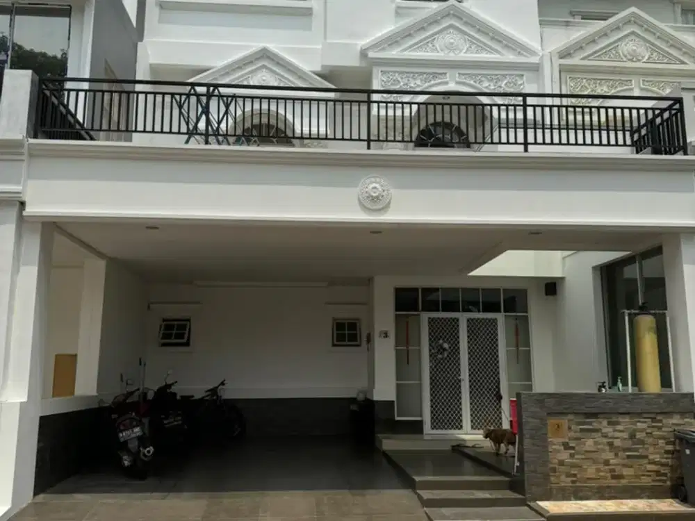 DIJUAL Rumah FURNISH FULL RENOV Garden House PIK1 hrg 8.5M NEGO
