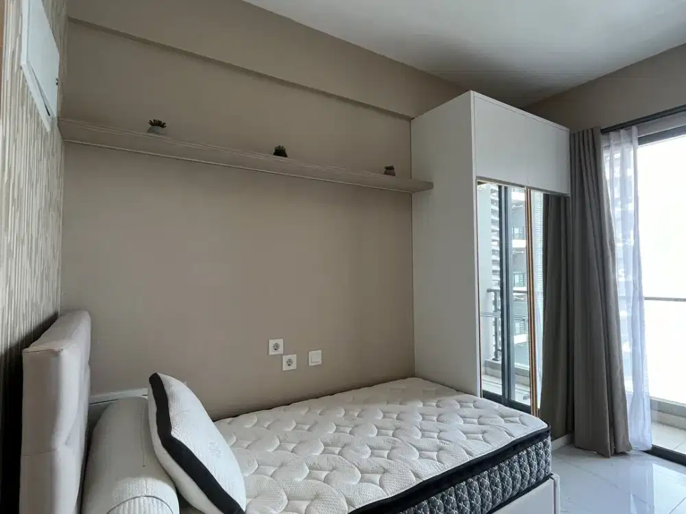 FOR SALE Apartemen SKYHOUSE BSD type studio FURNISHED 560JT an AJA!