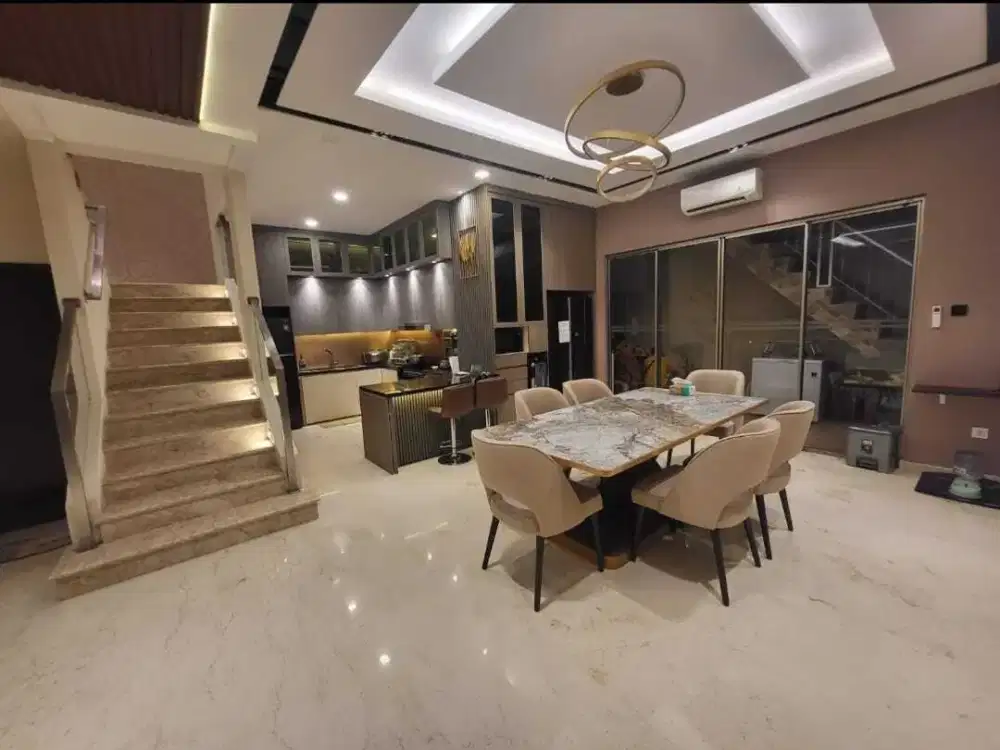 DIJUAL rumah GOLF ISLAND PIK uk 8X20 FULLY FURNISHED HANYA 7.7M!