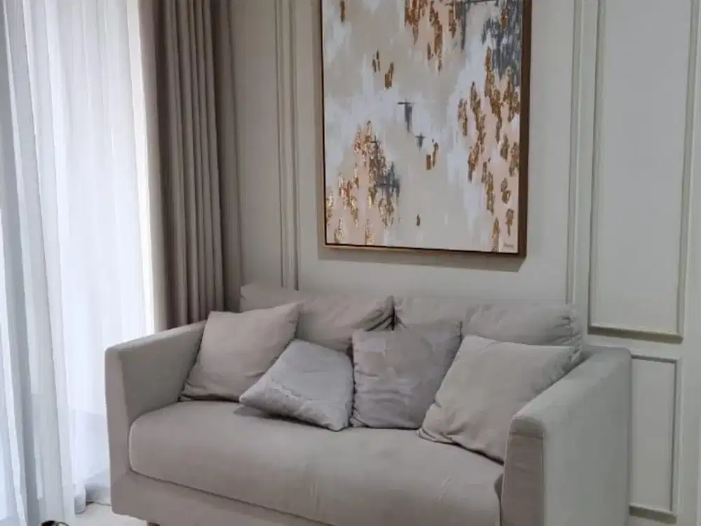 DISEWAKAN APARTEMEN GOLD COAST 2BR FURNISHED LENGKAP HANYA 190jt/tahun