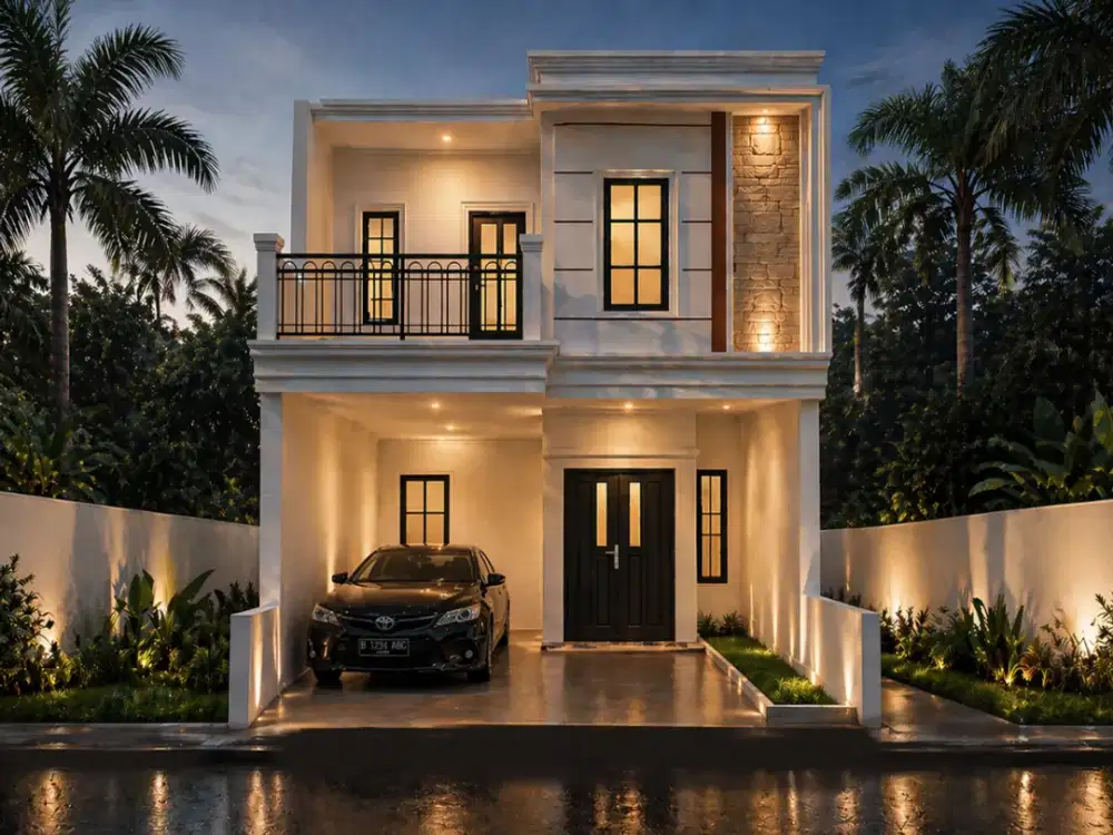 Rumah Strategis 5 menit Lrt Ciracas dan dekat Mc donal Cipayung