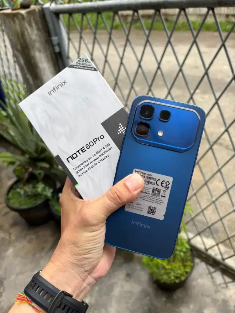 Infinix Note 60 Pro 5G 12/256 Garansi Resmi Maret 2027