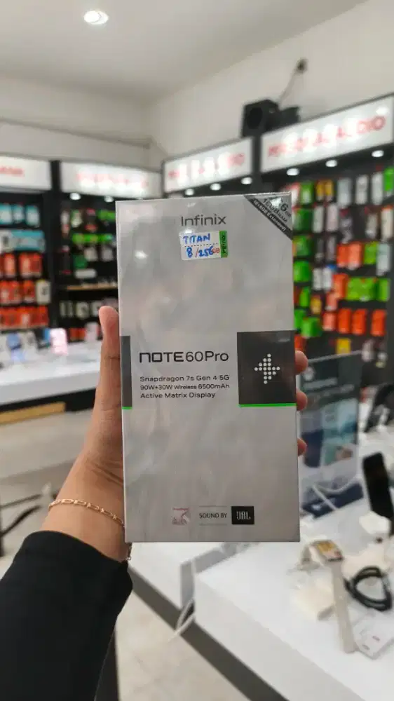 STOK TERBATAS INFINIX NOTE 60 PRO 5G RAM 8/256 NEW