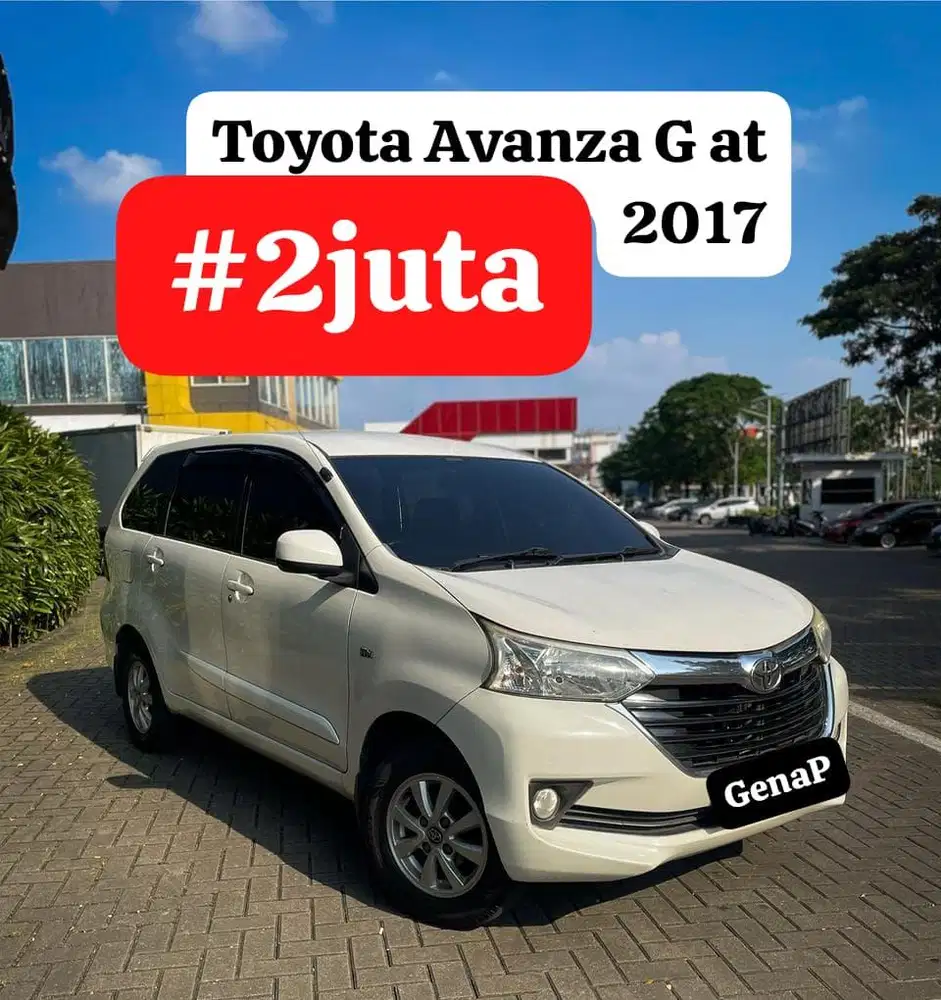 Toyota Avanza G at 2017 silver #2juta