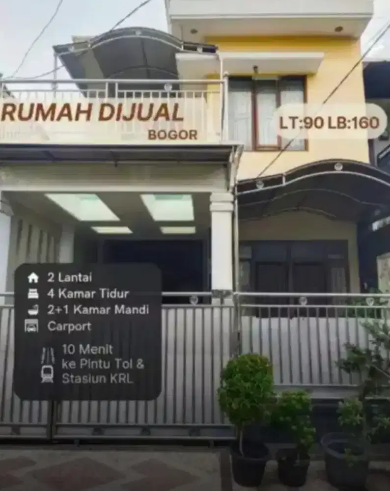 Jual rumah Villa Bogor Indah 5 VBI