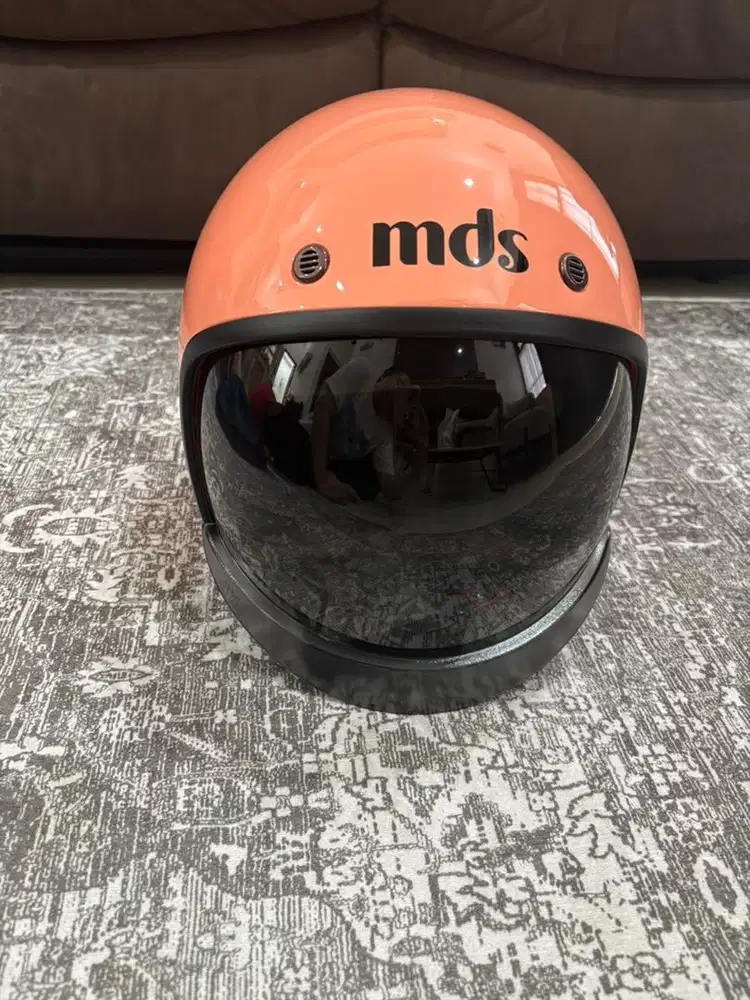 Helm MDS peach size L