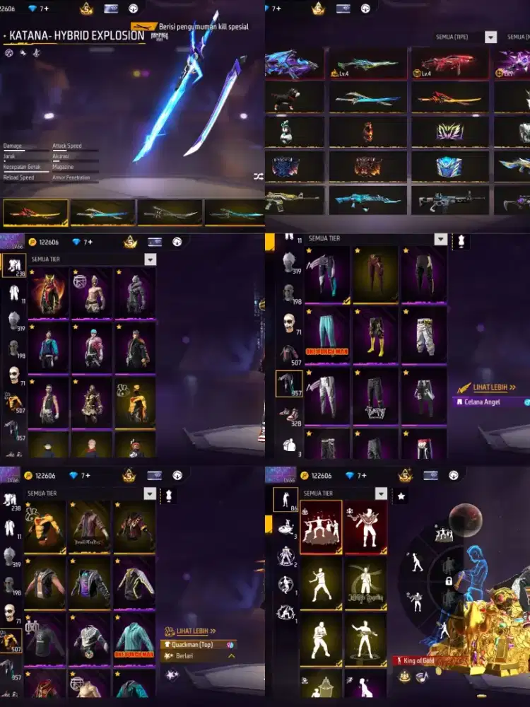 akun ff sultan bisa cod