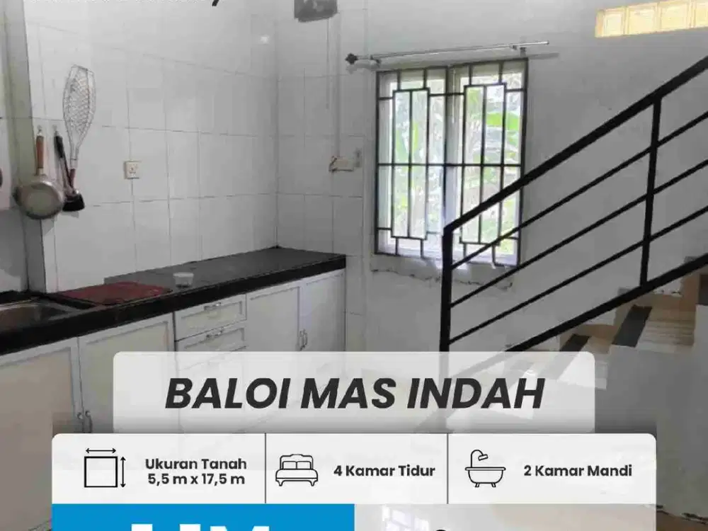 Dijual rumah cantik Baloi Mas Indah Batam