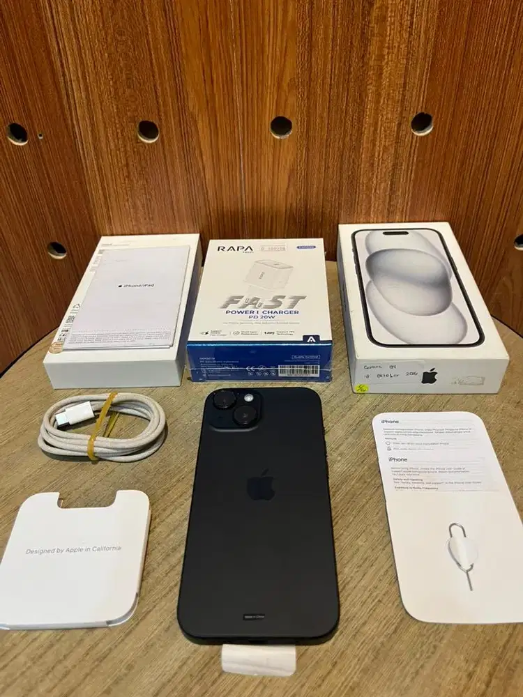 Second iBox iPhone 15 128Gb Garansi On