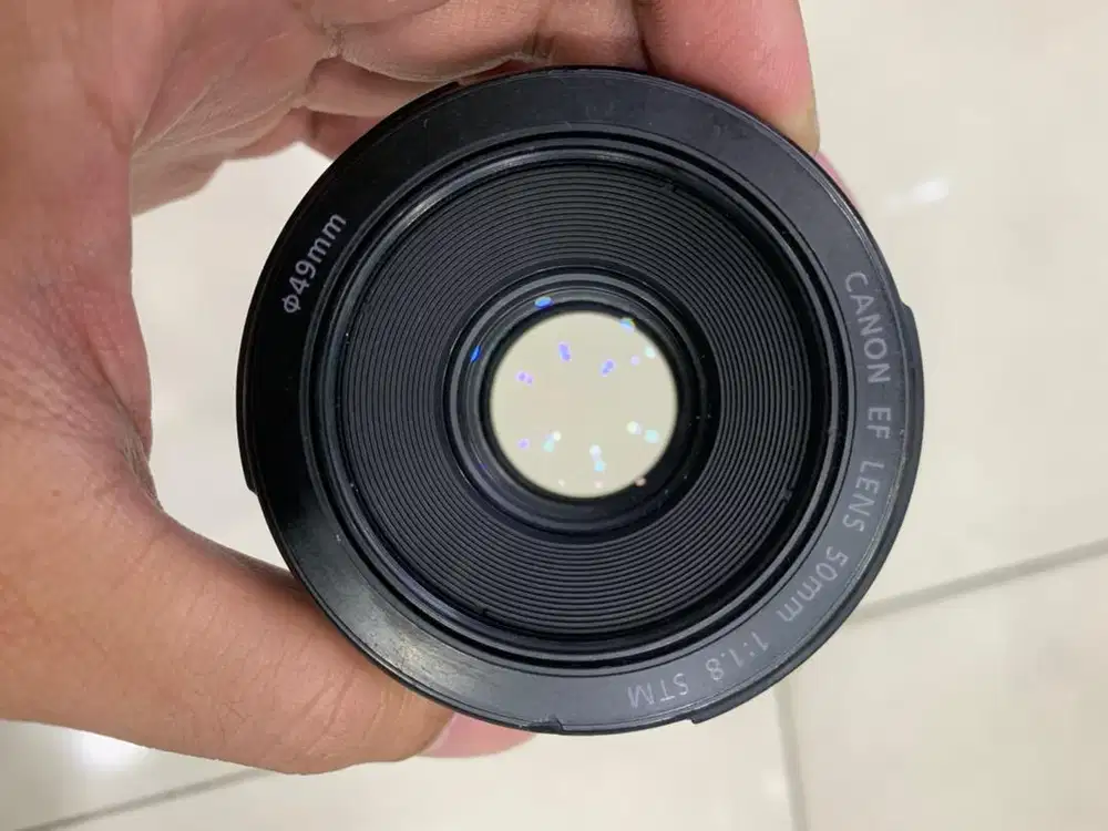 Lensa canon 50mm f1.8 stm