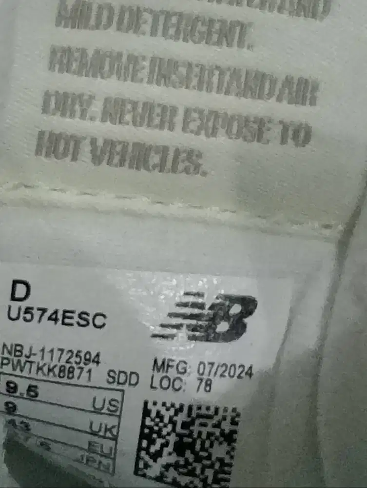 Sepatu New balance 574 ASLI