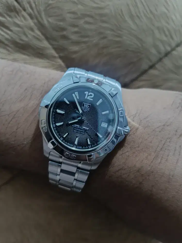 Tag heuer aquaracer waf2110 fullset box paper