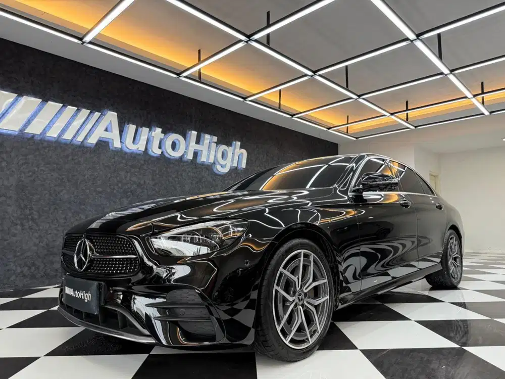 DP10% [Km7.000] E300 AMG 2023 Black Reg 2024 #AUTOHIGH
