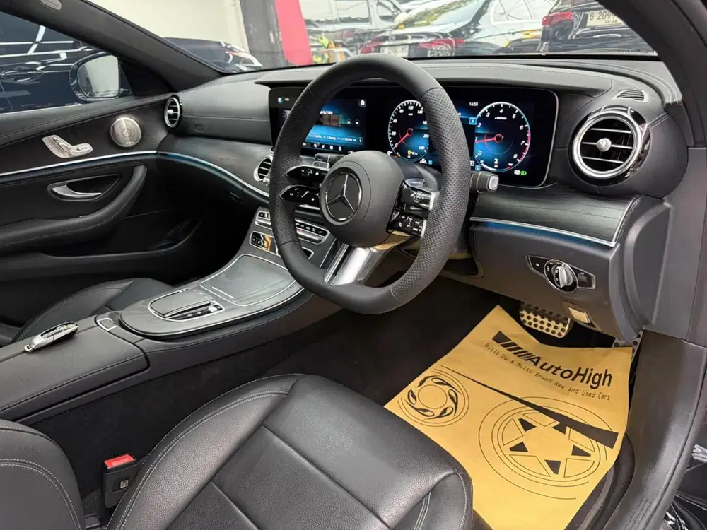 DP10% [Km7.000] E300 AMG 2023 Black Reg 2024 #AUTOHIGH