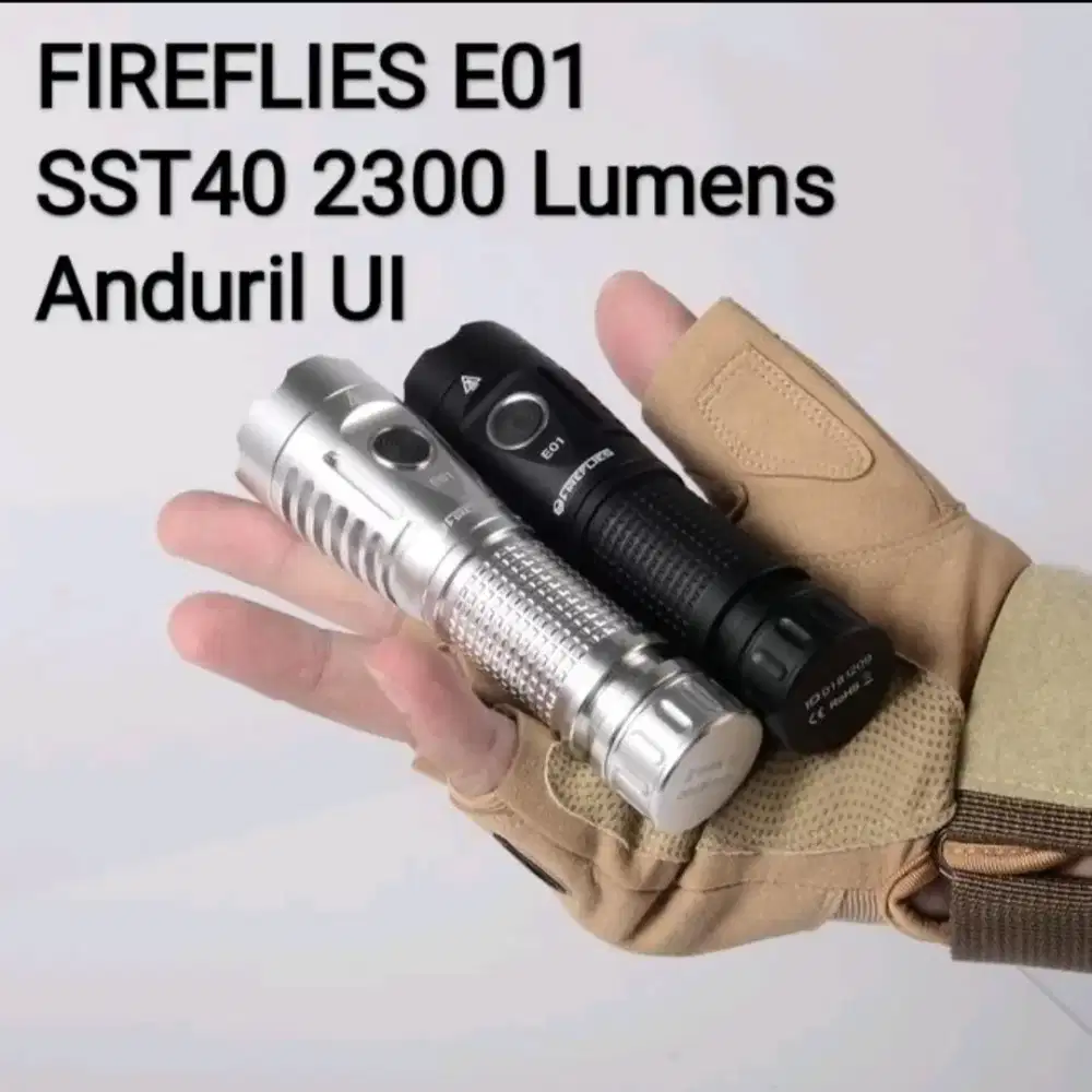 Senter Fireflies E01 Anduril 2300 Lumens Original