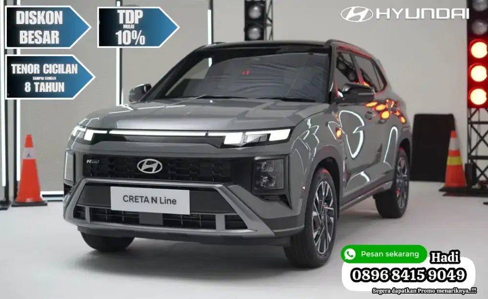 Promo Hyundai Creta alpha N-line turbo style prime active trend kredit