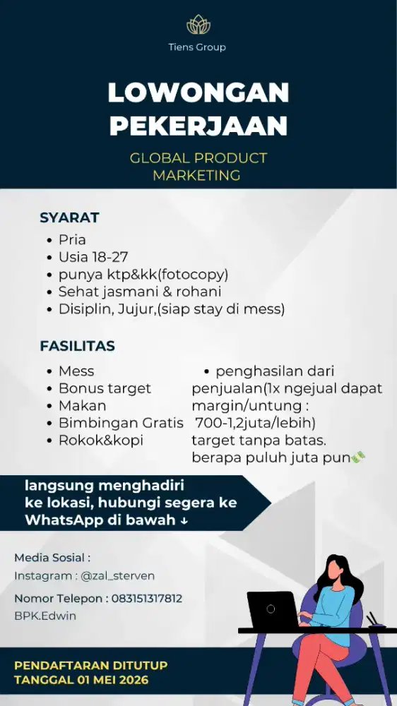 LOWONGAN KERJA JANGKA PANJANG