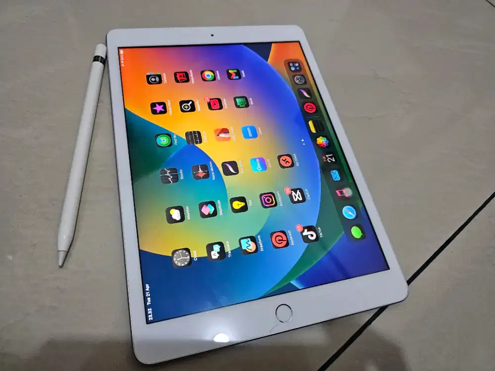 Ipad Gen 8th 128 Gb + Apple Pencil Ori