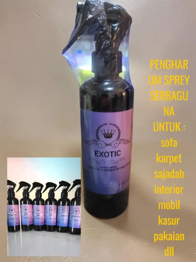 PENGHARUM SPREY & PEMBASMI BAKTERI