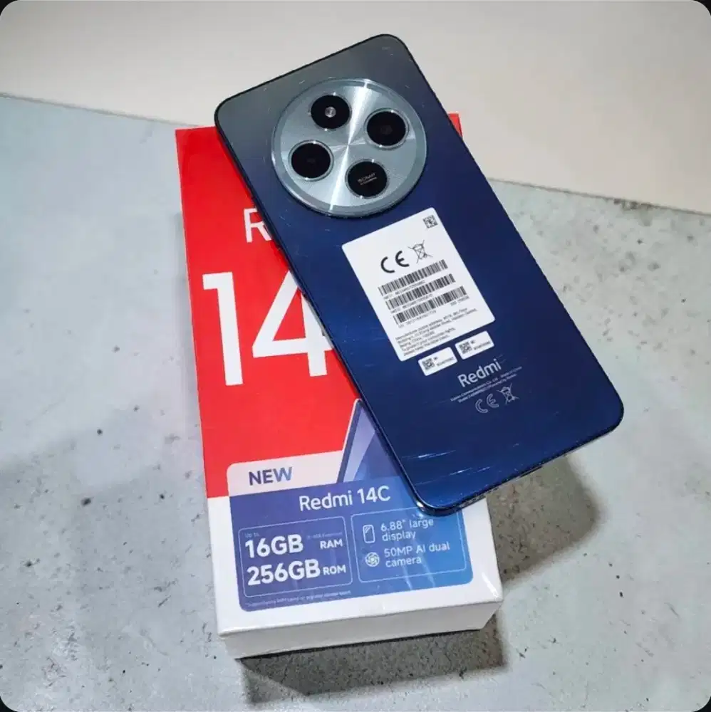 Xiaomi Redmi 14C Ram 8+8 internal 256GB bening